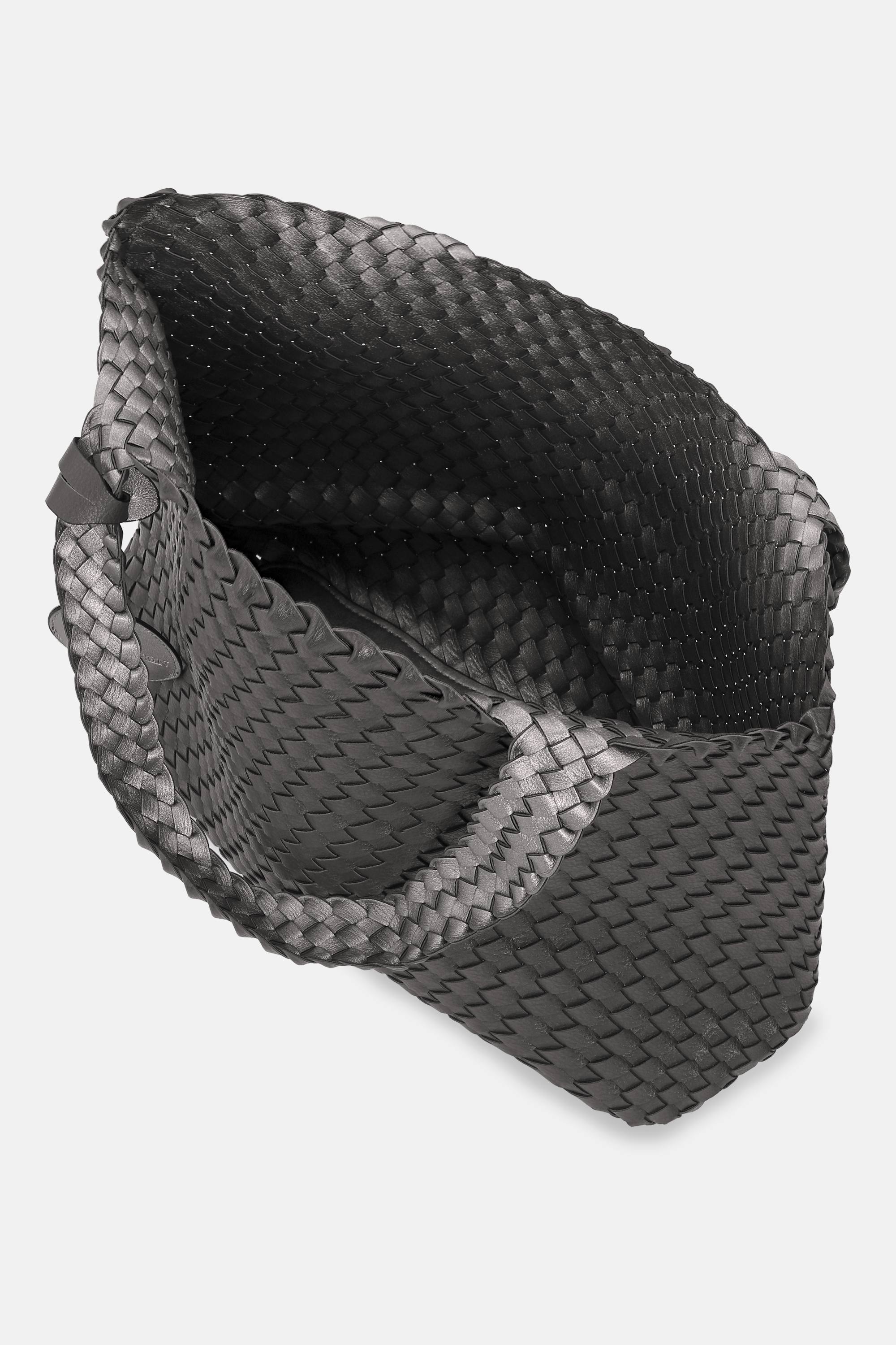 Tote Bag Flätad - Dark Shadow Gun Metal